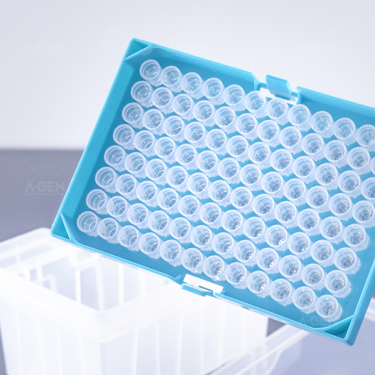Low Retention Hamilton Pipette Tip 50μL Sterile Clear PP Pipette Tip in Rack for Liquid Transfer With Filter 