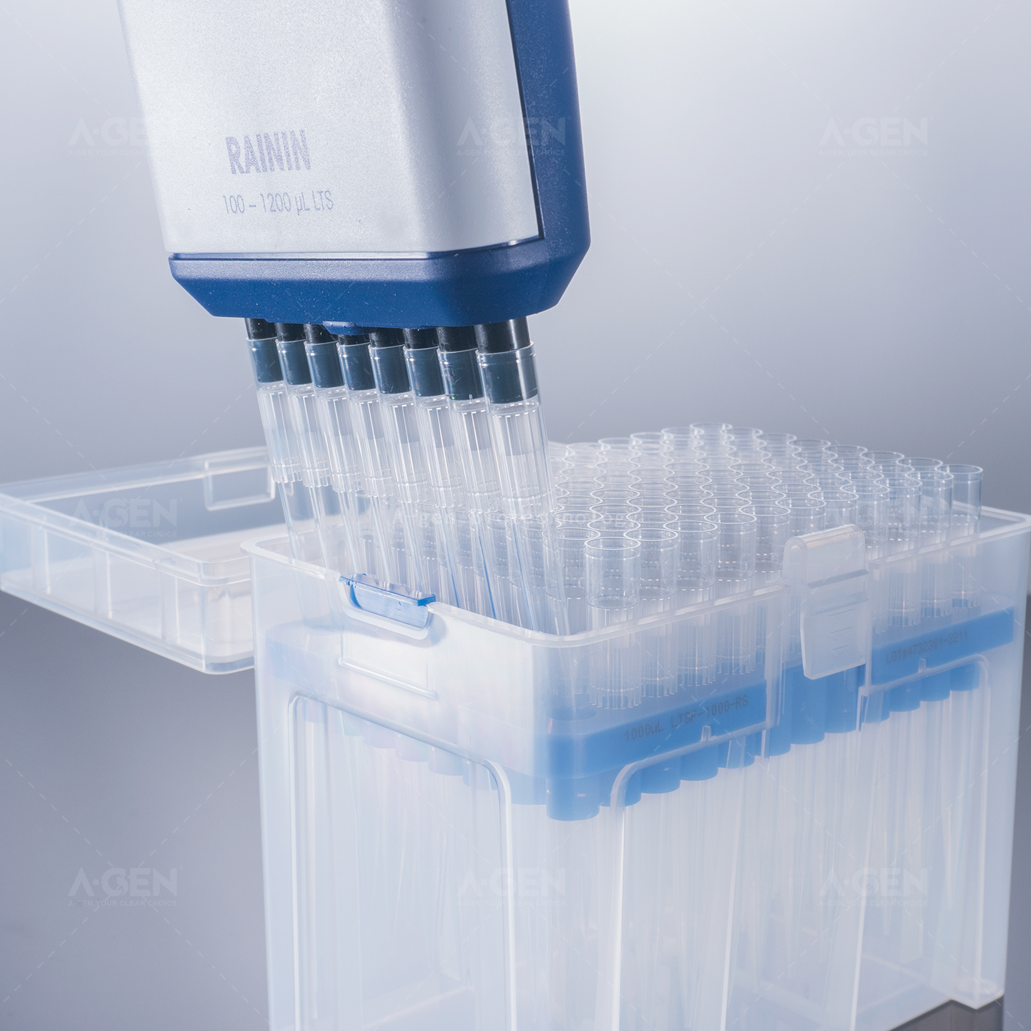 Rainin Sterilization Low Retention 1000uL Transparent Filter Tip with