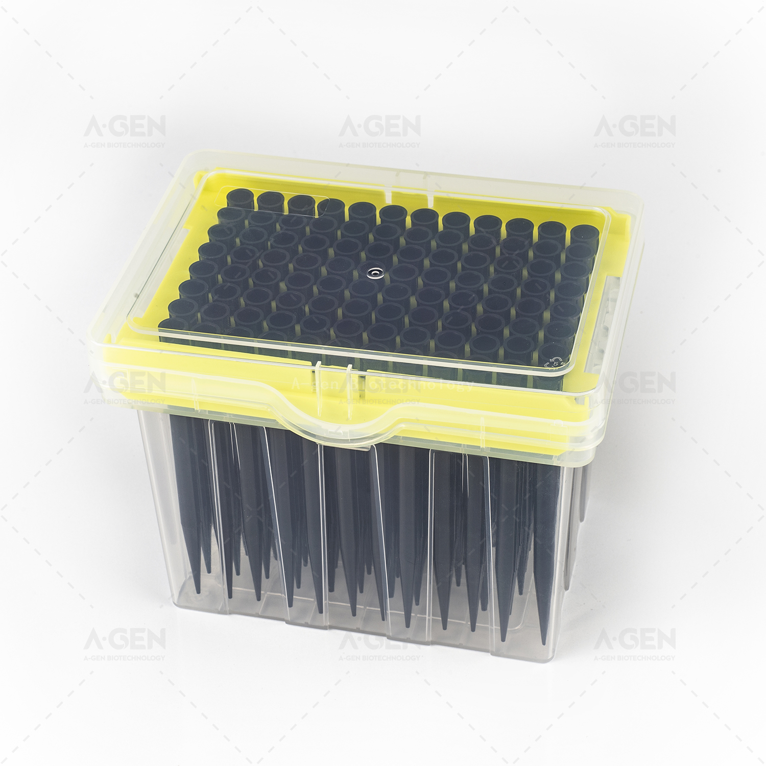 Tecan LiHa Conductive 1000μL Black PP Pipette Tip (Racked,sterilized) With Filter TTF-1000C-RSL Low Retention