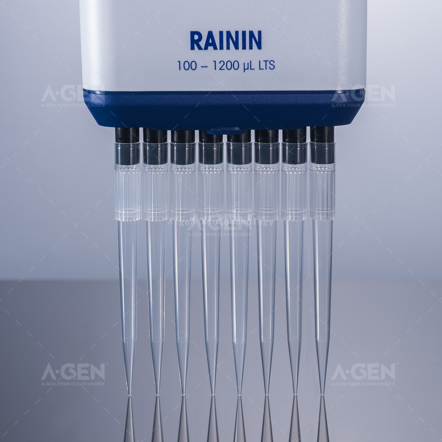 Rainin Low Retention 1000uL Transparent LTS Tip Packed in Rack 