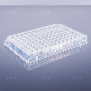 96 Round Deep Well Plate V-bottom, Independent Well 1.1ml P-0.45-RDV-96