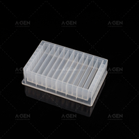 15mL 12 Individual Channel Trough Pipetting Reagent Reservoir Basin 180mL