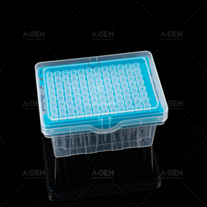 Tecan LiHa 50μL Transparent PP Pipette Tip (Racked,sterilized) for Liquid Transfer No Filter TT-50-RS