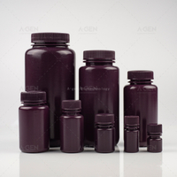 8 mL Brown Reagent Bottle with Wide Mouth 