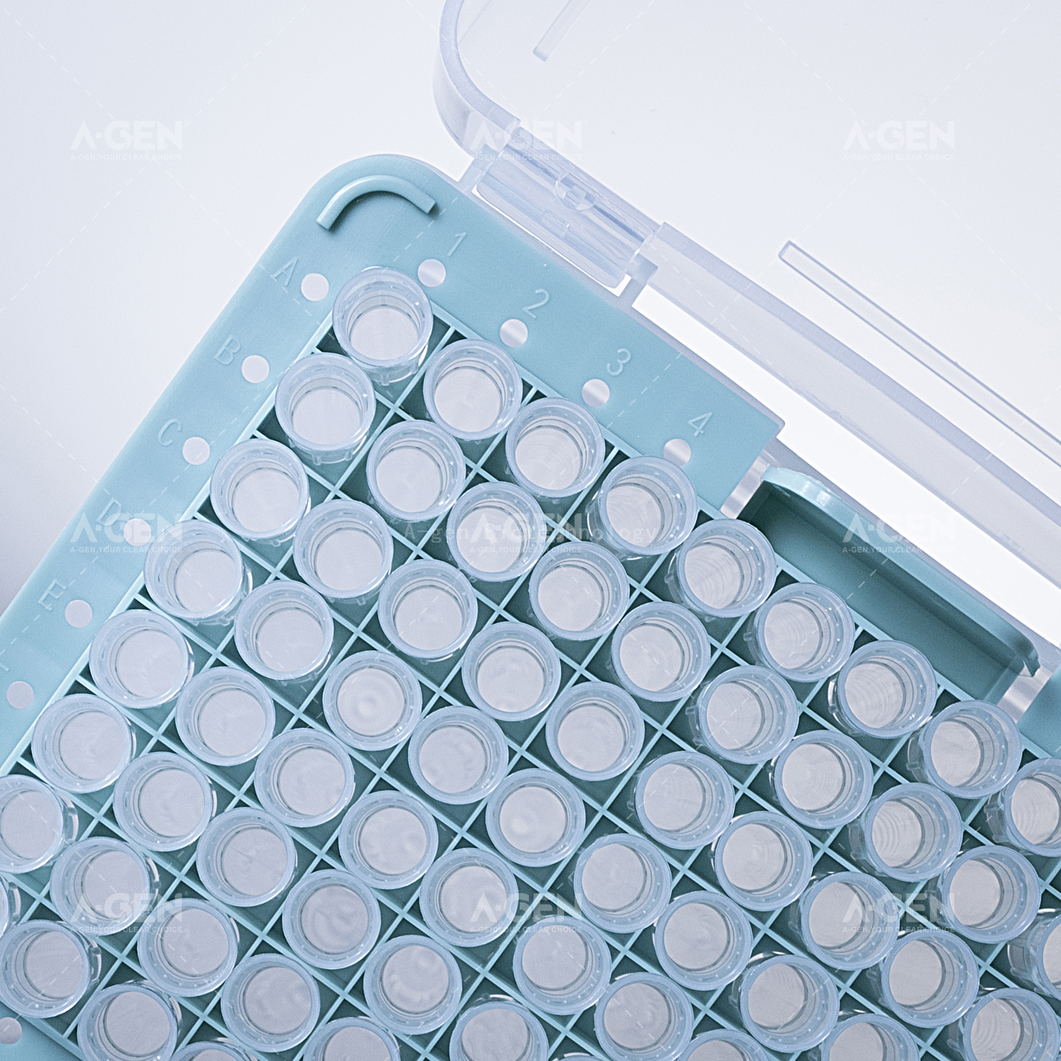 Agen Sterile Low Retention 96 Integra Pipette Tips 1250uL In Rack